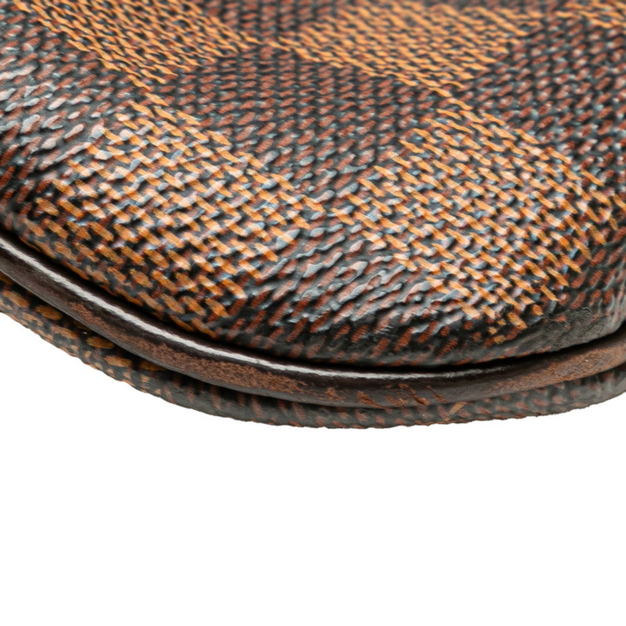 Louis Vuitton Damier Brown Pvc Leather Tote Bag