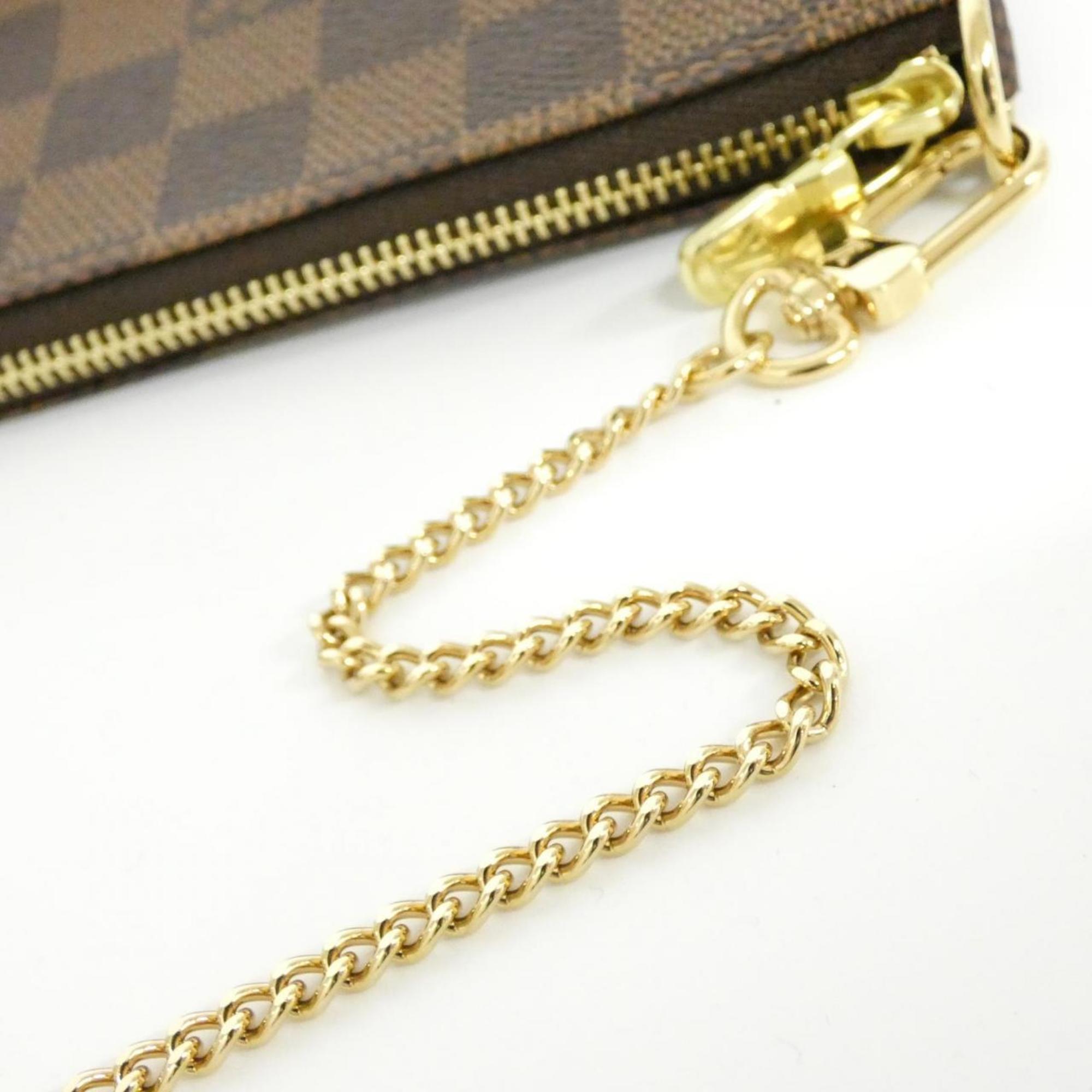 Louis Vuitton Ebene Coated Canvas Pochette Pouch