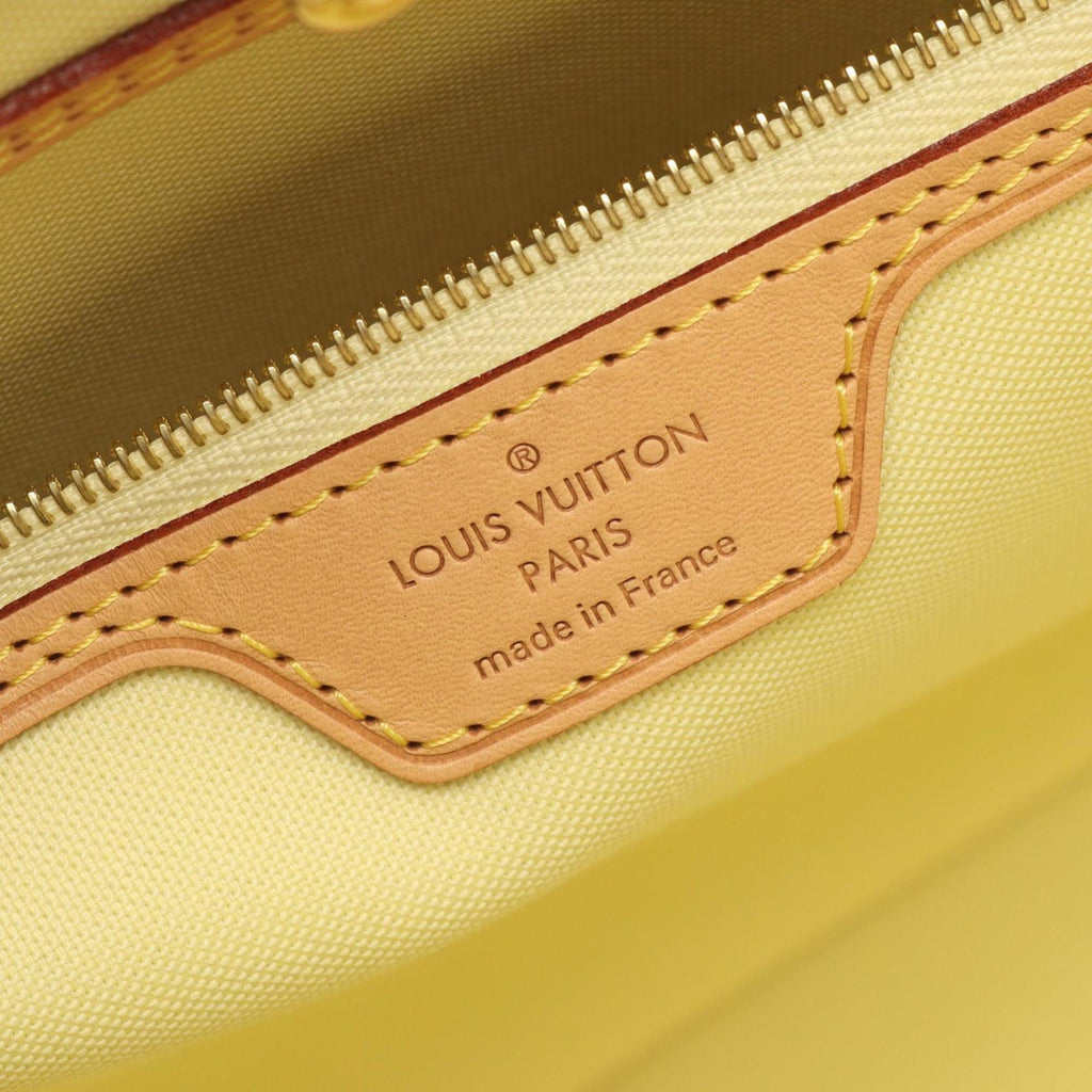 Louis Vuitton Multi-Color Peach Pink Coated Canvas Leather Tote Bag