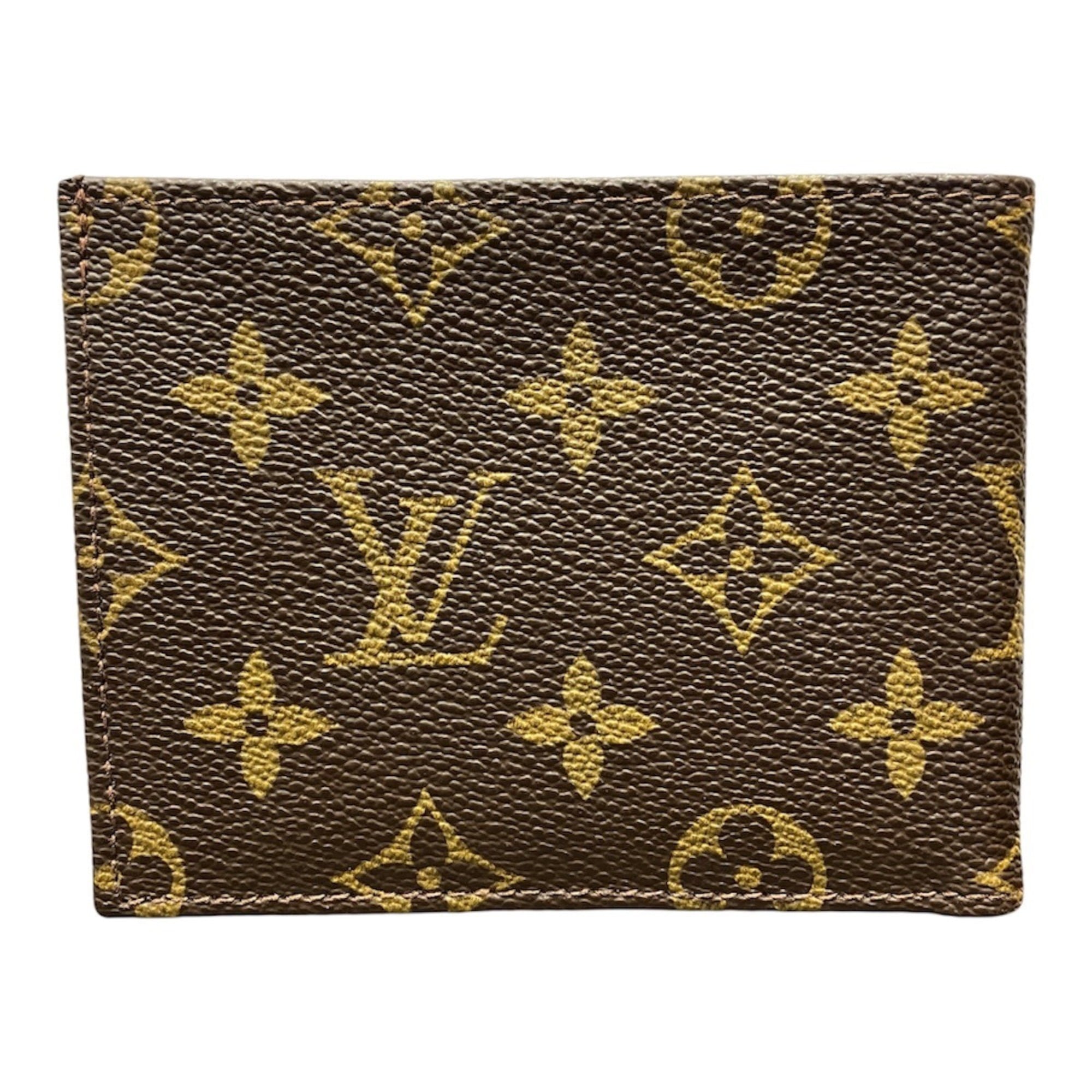 Louis Vuitton Brown Pvc Wallet