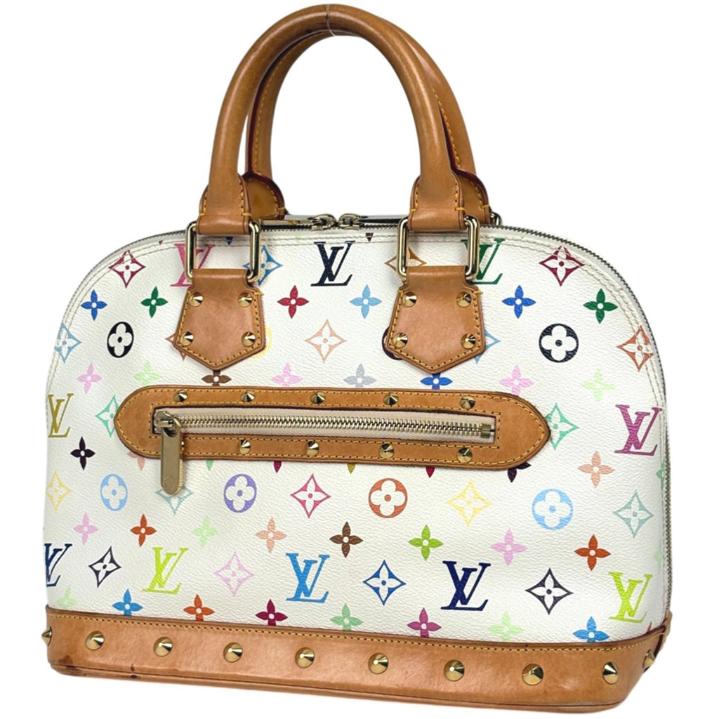 Louis Vuitton Blanc Monogram Multicolore Handbag