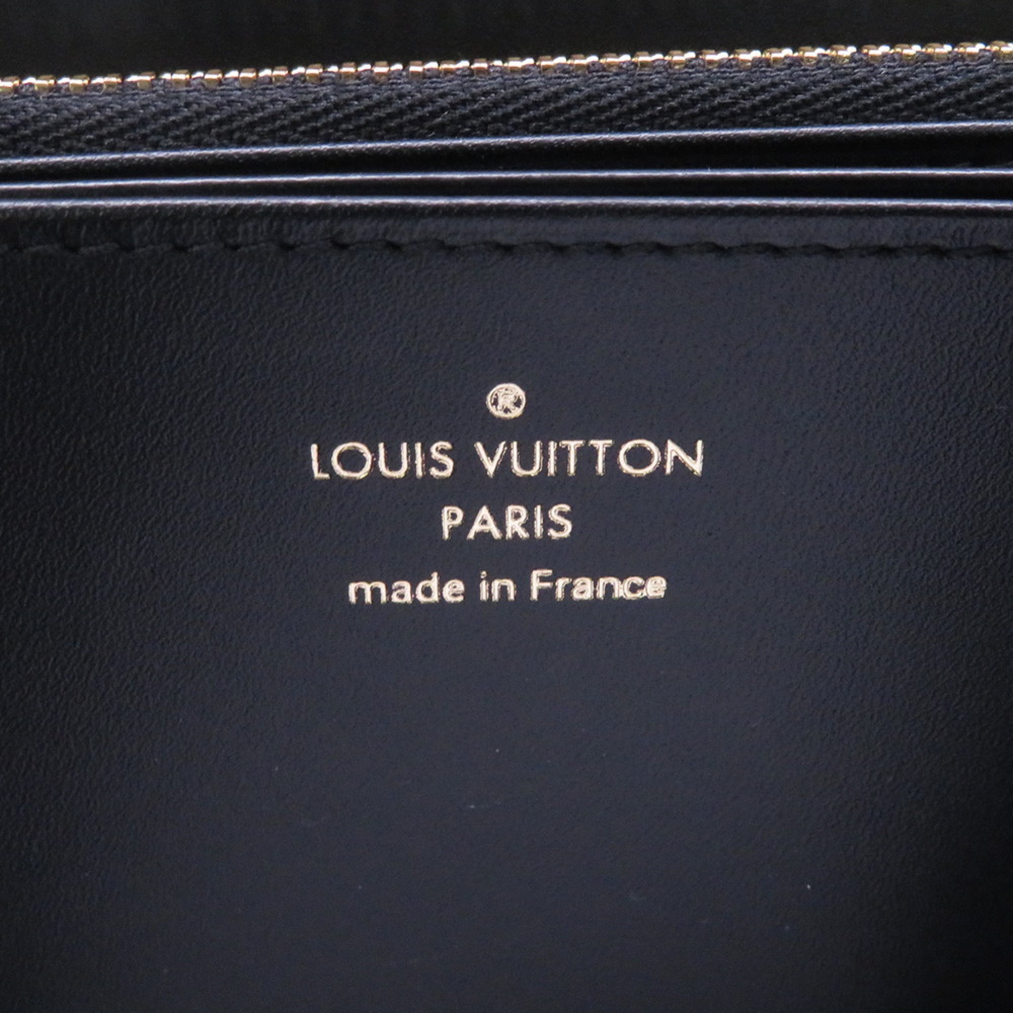 Louis Vuitton Noir Monogram Long Wallet