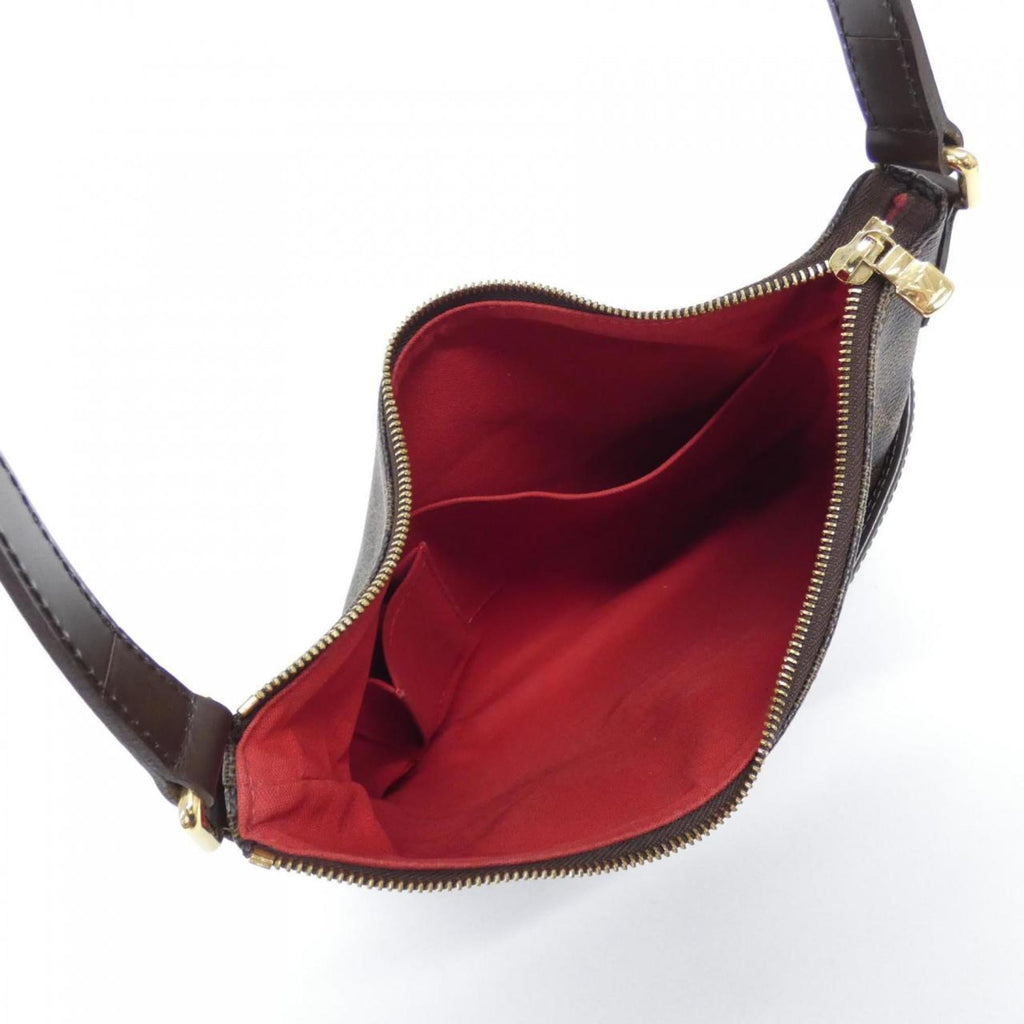 Louis Vuitton Brown Coated Canvas Shoulder Bag