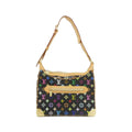 Louis Vuitton Black Multi-Color Coated Canvas Shoulder Bag