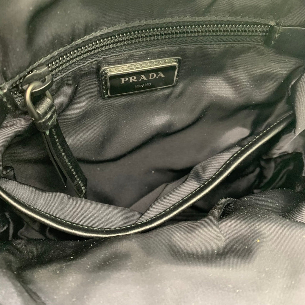 Prada Green Nylon Sling Bag