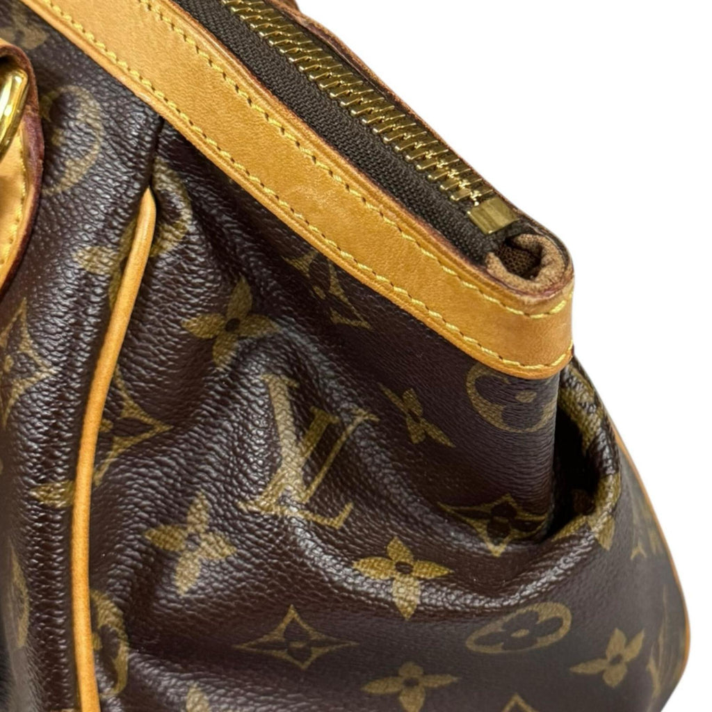 Louis Vuitton Brown Monogram Canvas Handbag