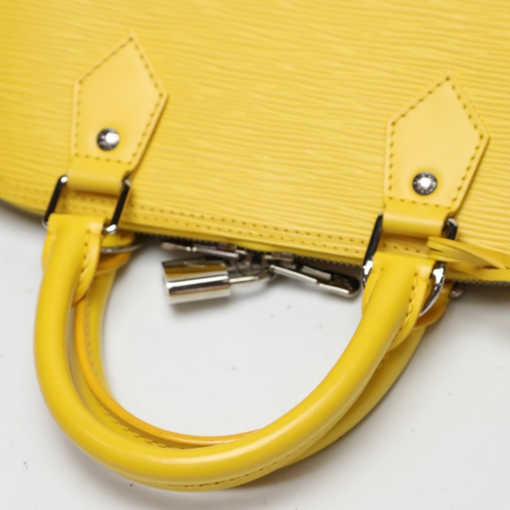 Louis Vuitton Citron Epi Leather Handbag