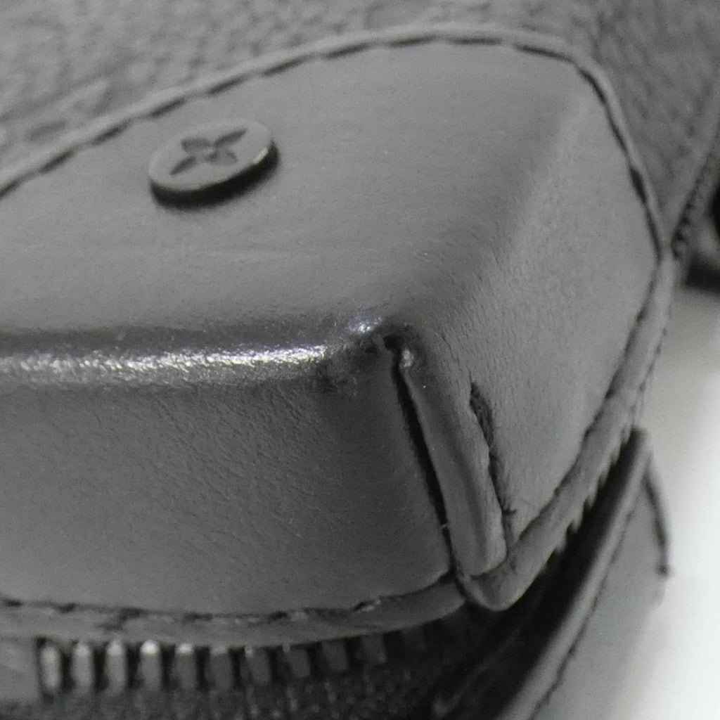 Louis Vuitton Black Leather Shoulder Bag