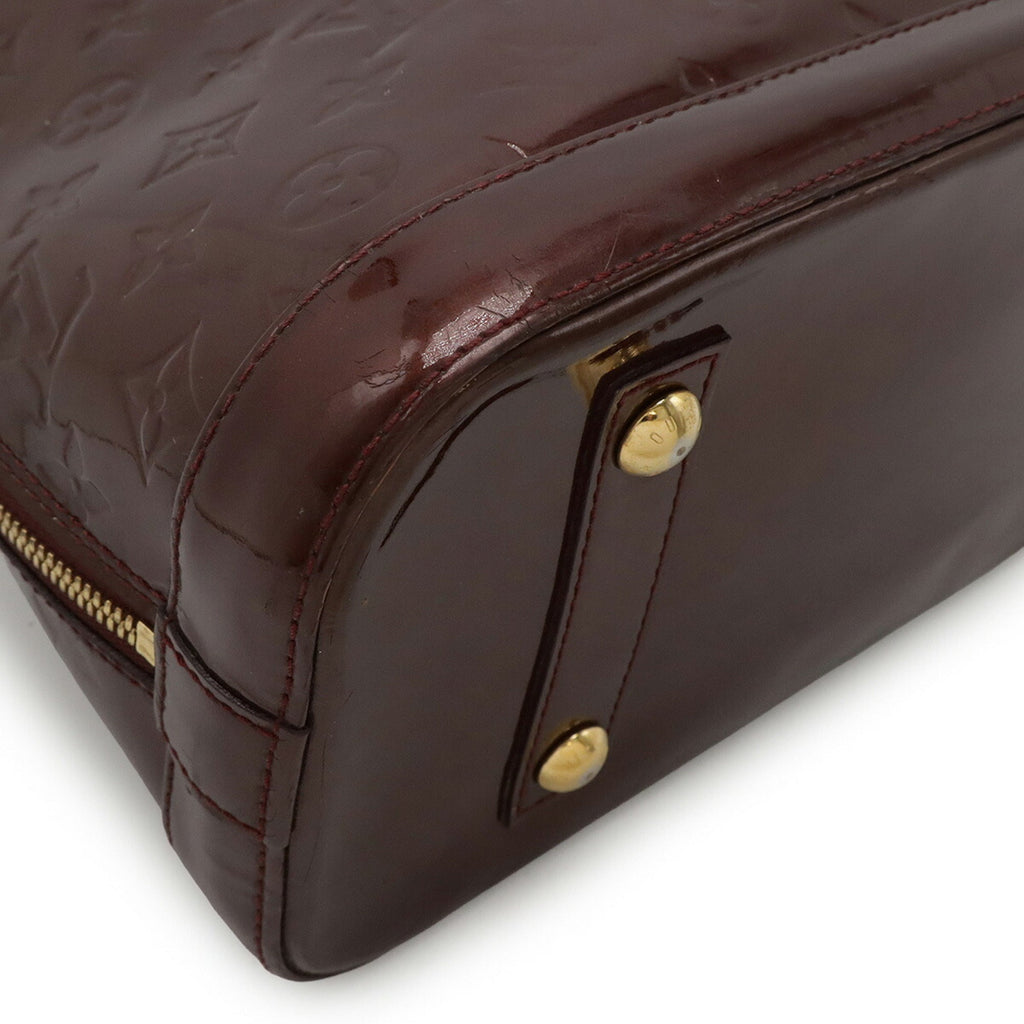 Louis Vuitton Bordeaux Rouge Fauviste Monogram Vernis Handbag