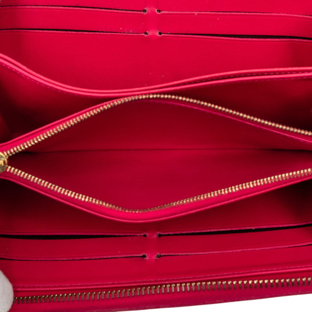 Louis Vuitton Indian Rose Patent Leather Long Wallet