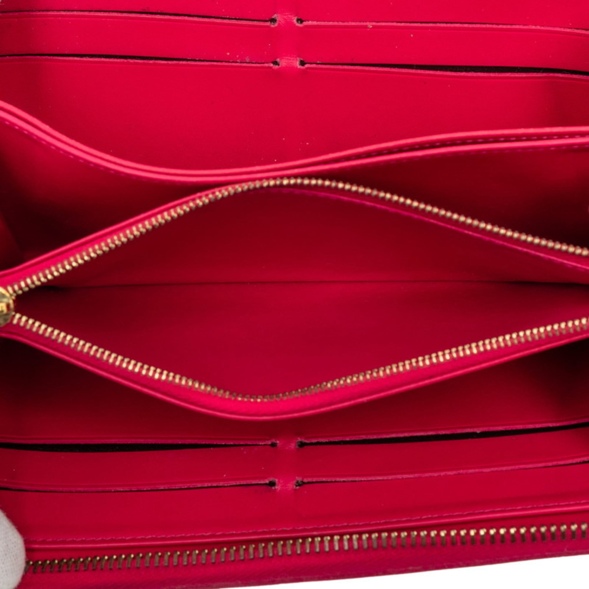 Louis Vuitton Indian Rose Patent Leather Long Wallet