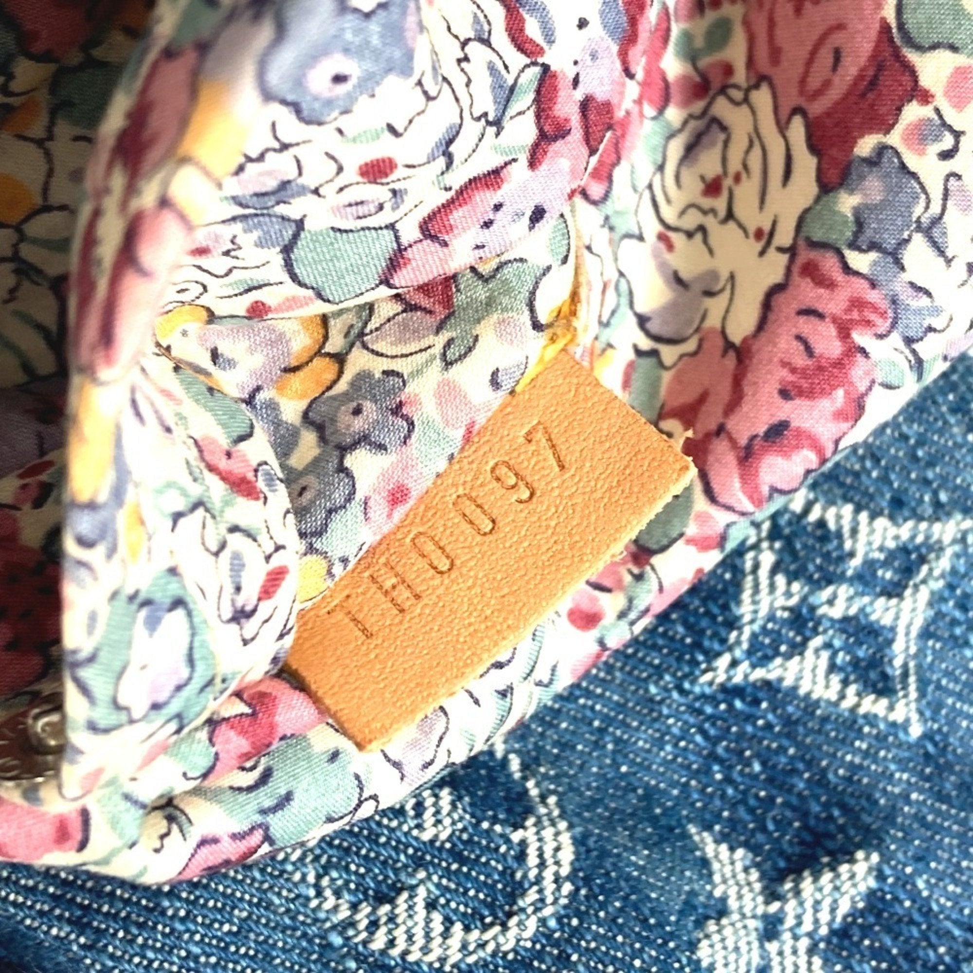 Louis Vuitton Blue Monogram Monogram Denim Messenger Bag Shoulder Bag