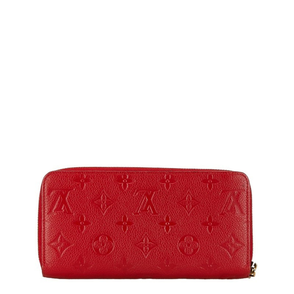 Louis Vuitton Auriane Red Color Leather Coin Purse/Coin Case