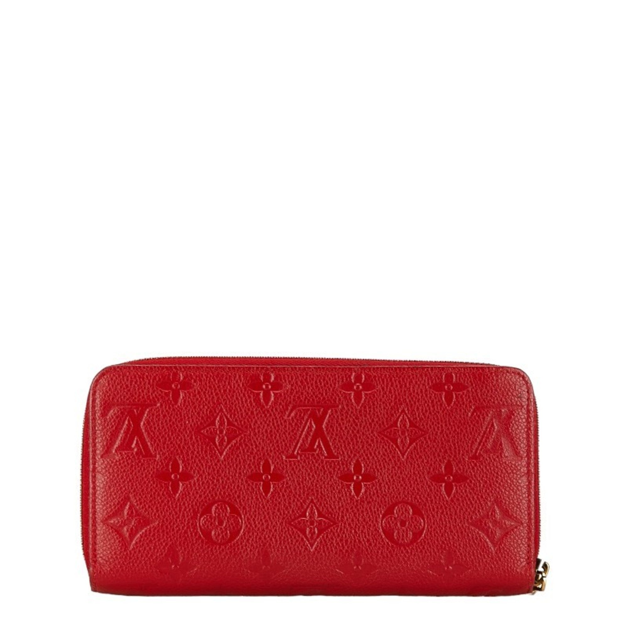 Louis Vuitton Auriane Red Color Leather Coin Purse/Coin Case