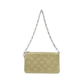 Louis Vuitton Gold Leather Pochette Shoulder Bag