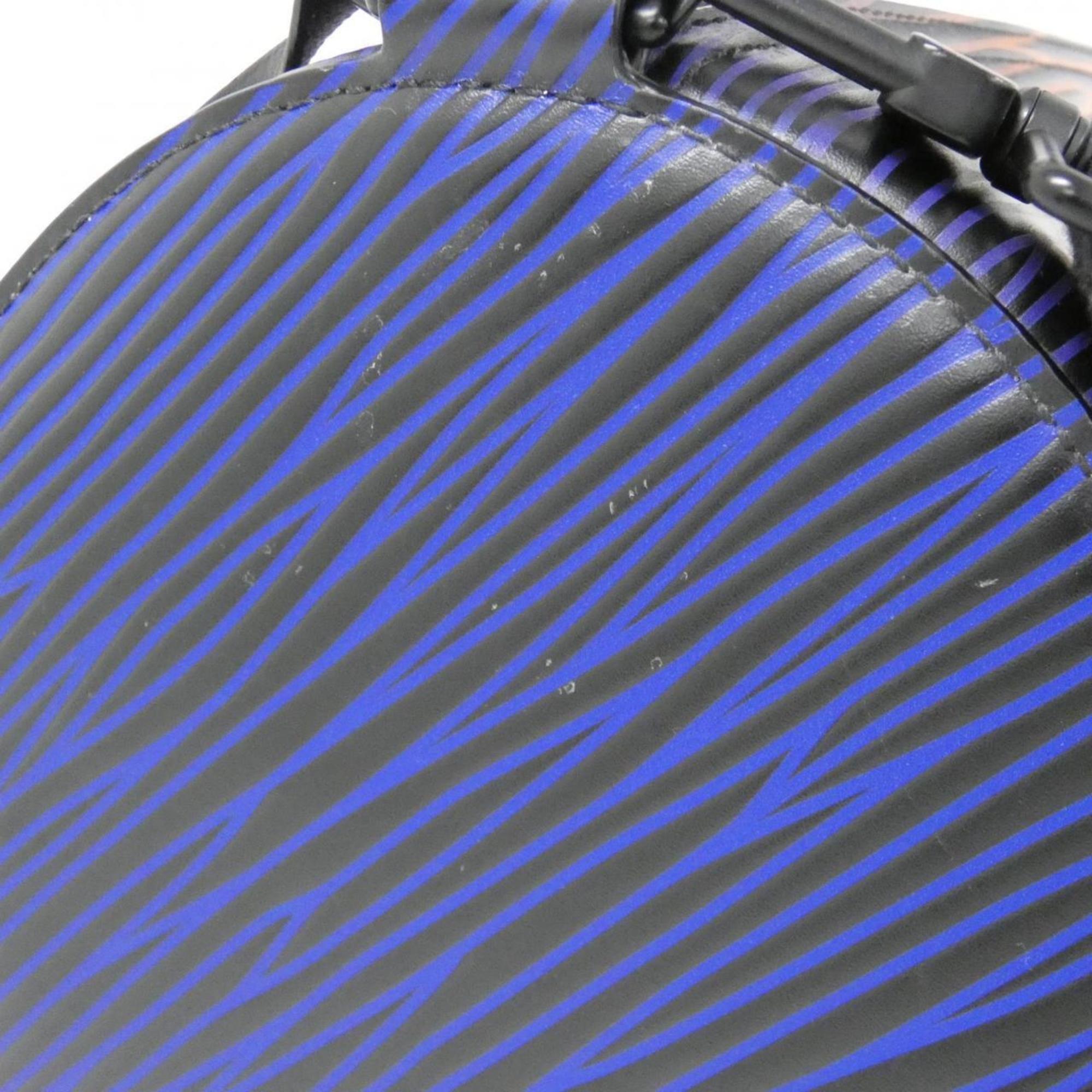 Louis Vuitton Black Leather Shoulder Bag