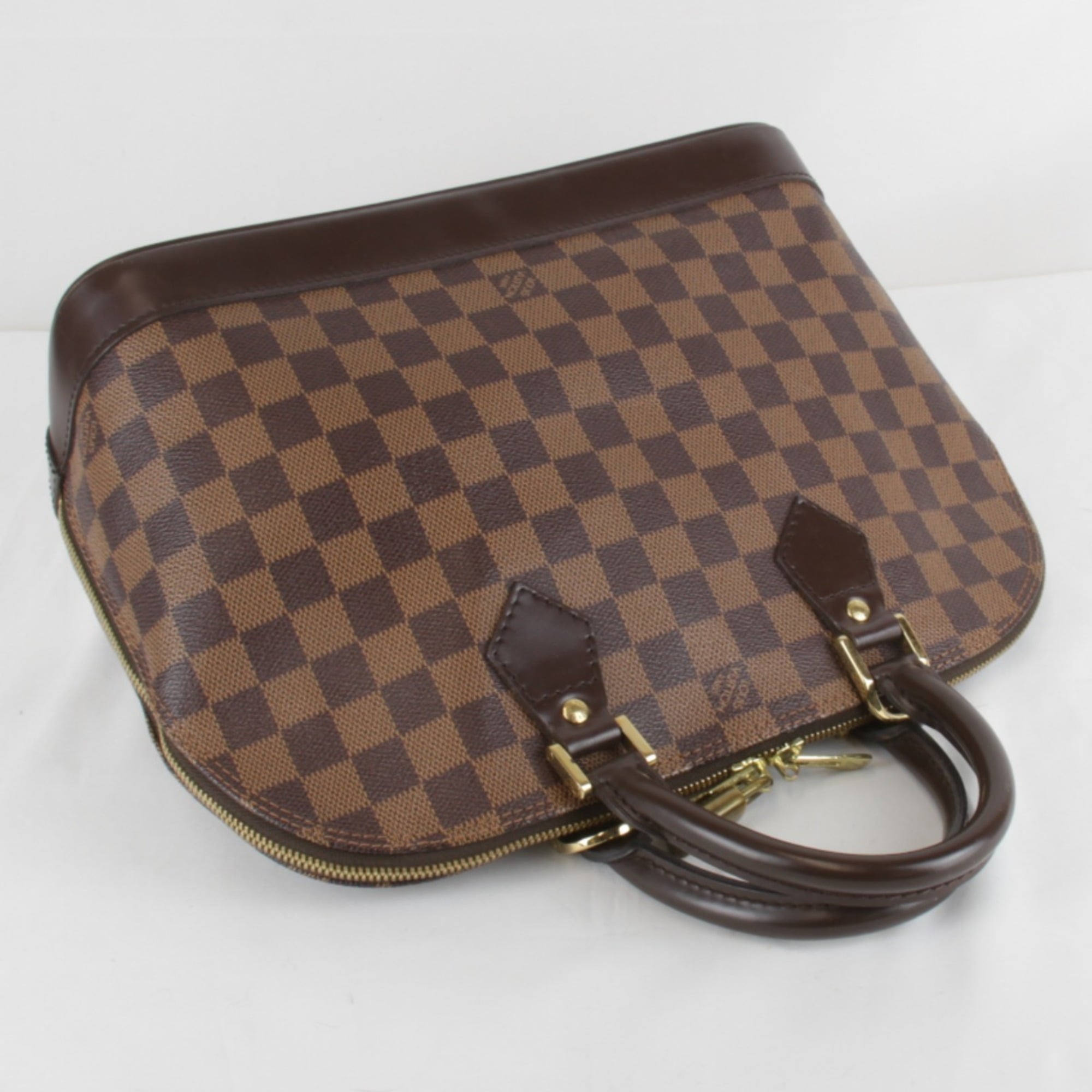 Louis Vuitton Brown Damier Canvas Handbag