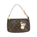 Louis Vuitton Monogram Panda Marron Coated Canvas Pochette