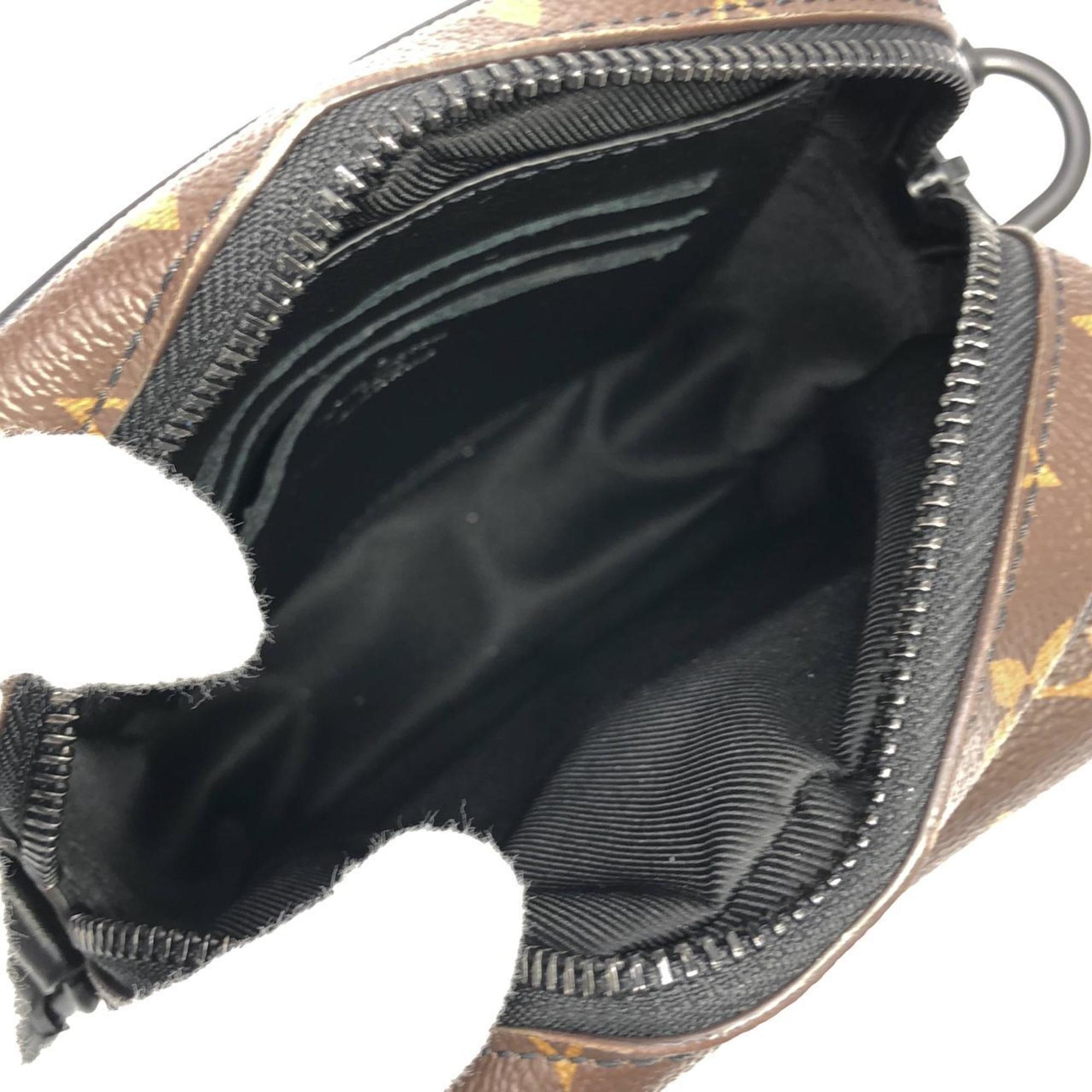 Louis Vuitton Marron Coated Canvas Shoulder Bag