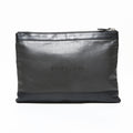 Balenciaga Black Leather Clutch