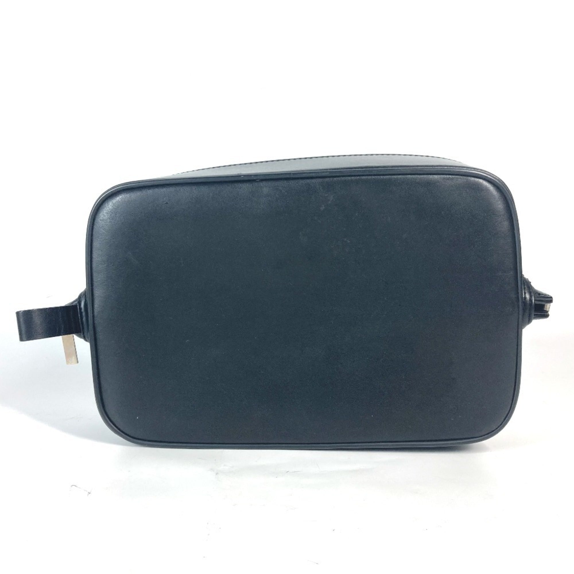 Christian Dior Black Canvas Leather Pouch (Pre-Owned)