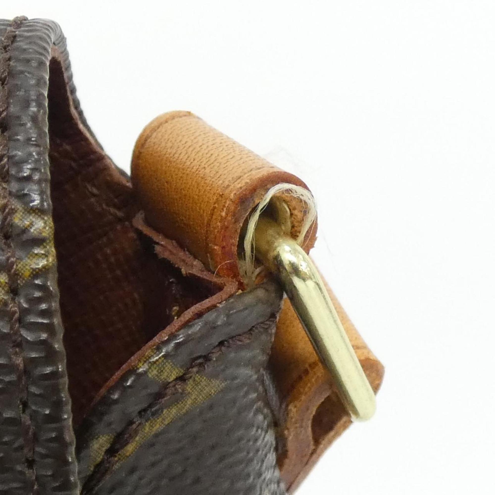 Louis Vuitton Marron Coated Canvas Shoulder Bag