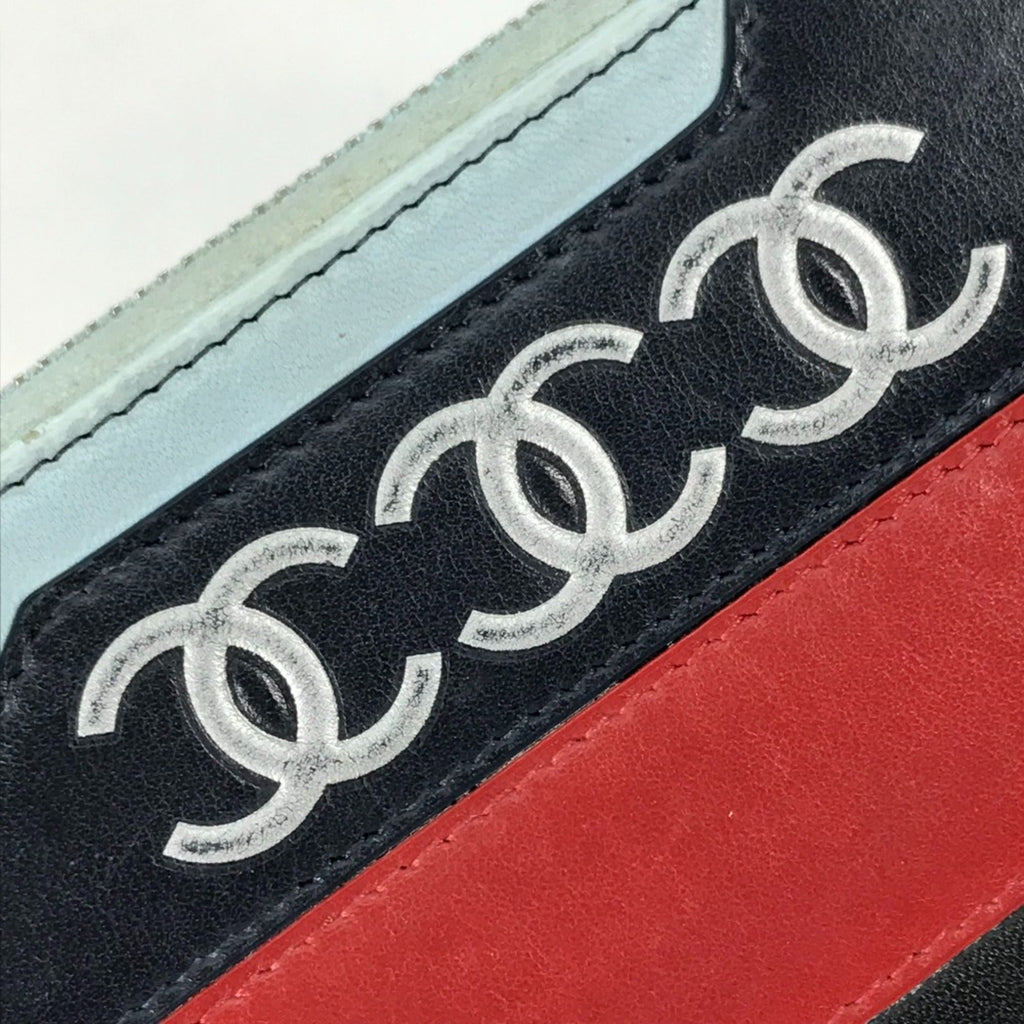 Chanel Black Leather Long Wallet (Bi-Fold)