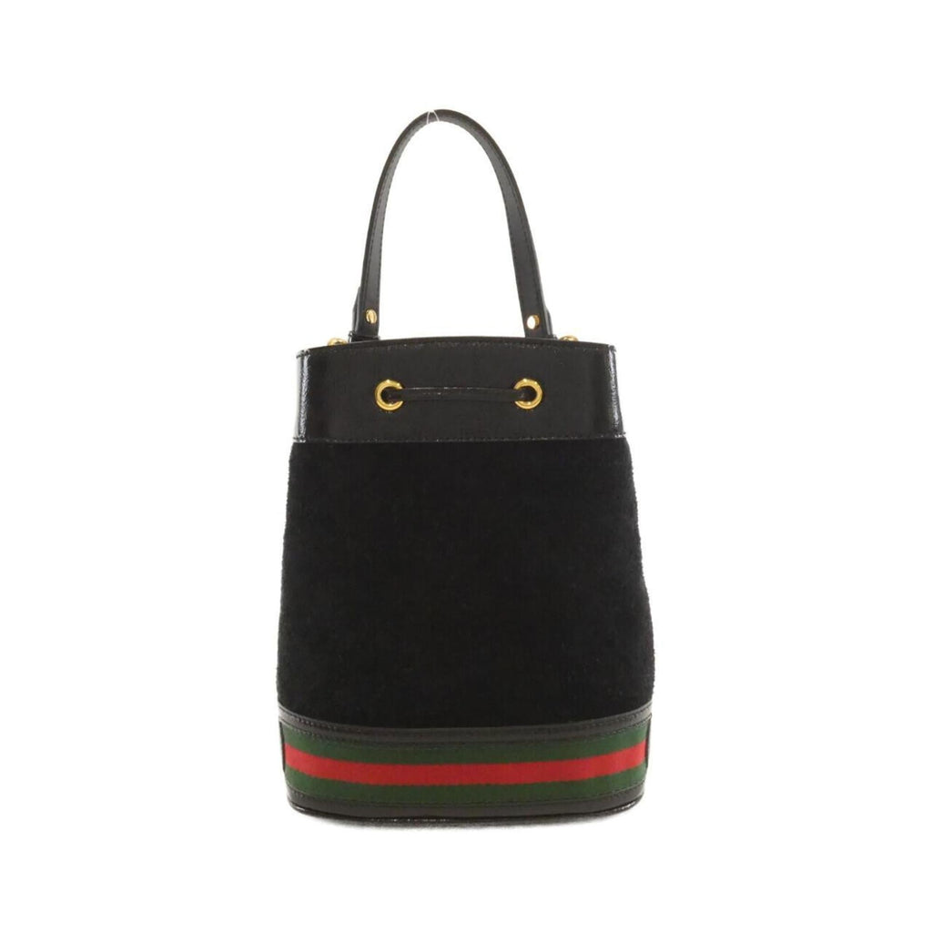 Gucci Black Suede Handbag (Pre-Owned)
