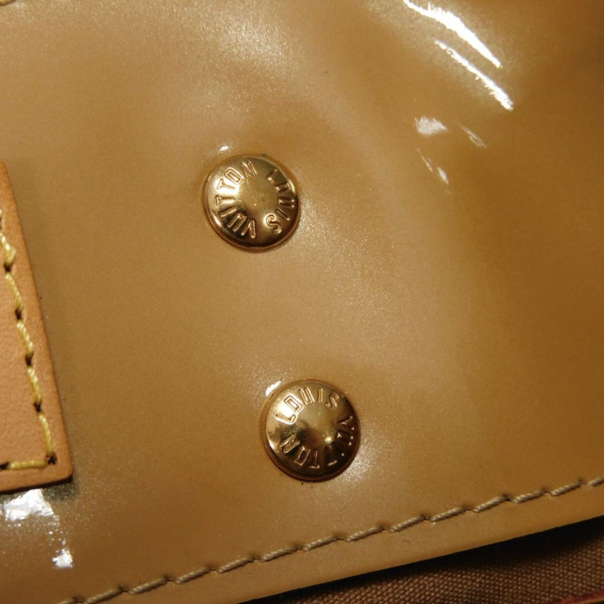 Louis Vuitton Monogram Vernis Noisette Patent Leather Handbag Tote Bag