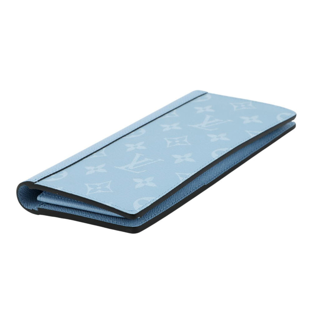 Louis Vuitton Taigarama Blue Taigarama Long Wallet