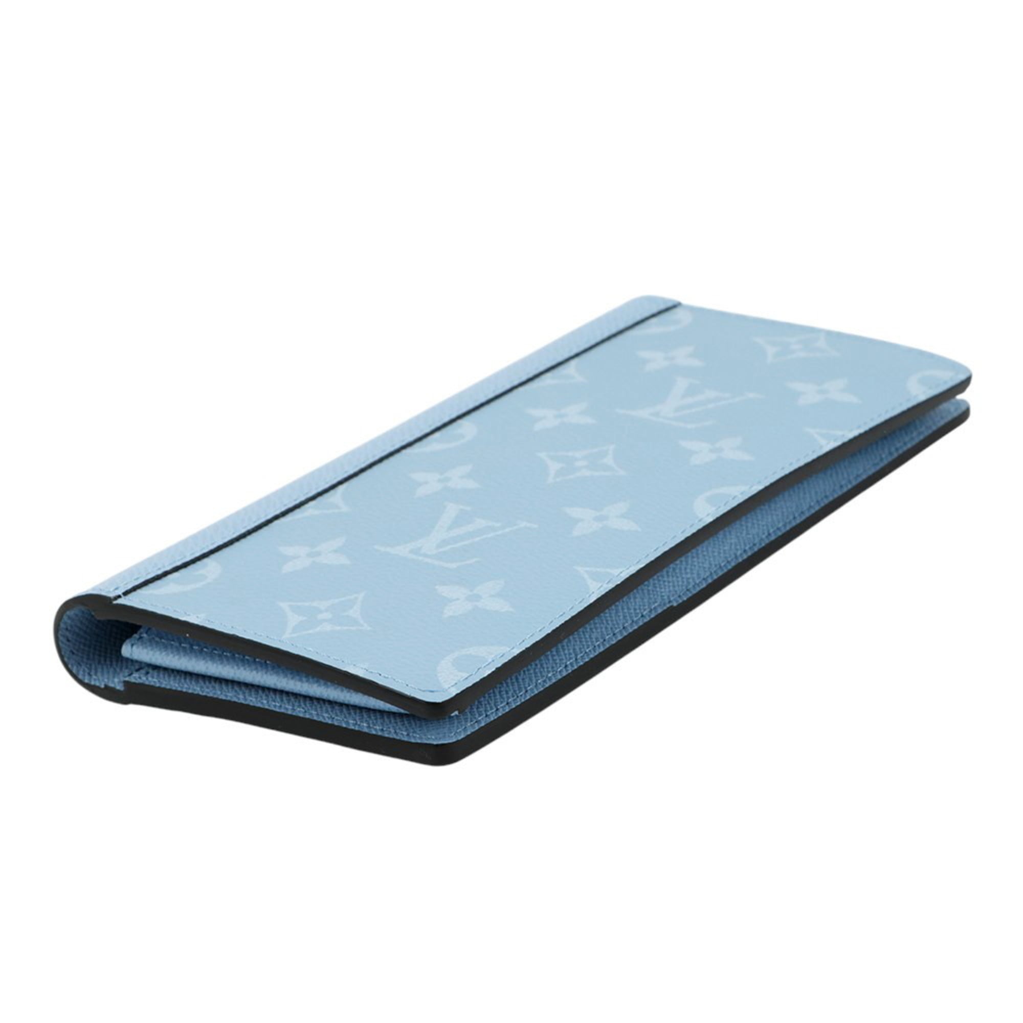 Louis Vuitton Taigarama Blue Taigarama Long Wallet