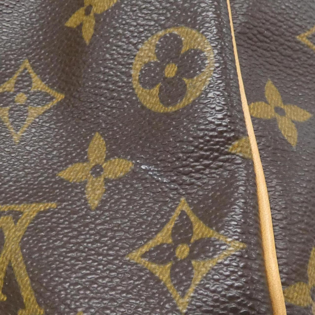 Louis Vuitton Marron Coated Canvas Boston Bag