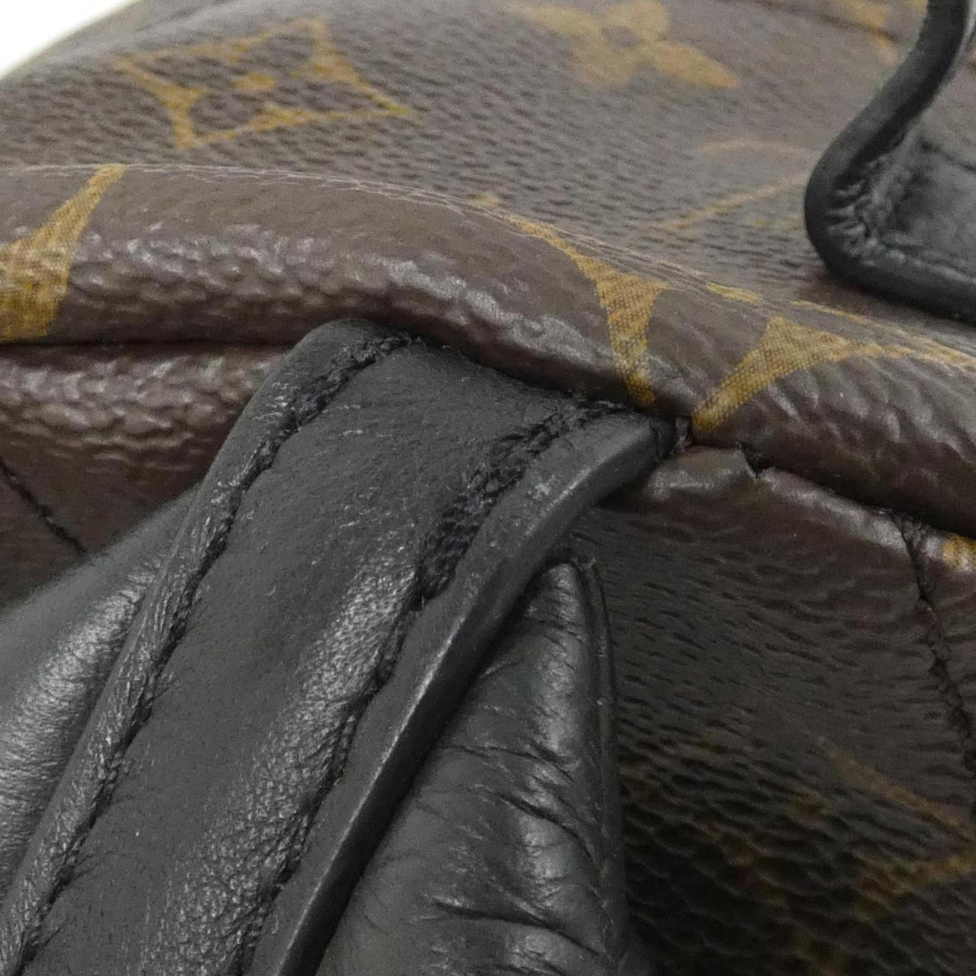 Louis Vuitton Marron Coated Canvas Backpack