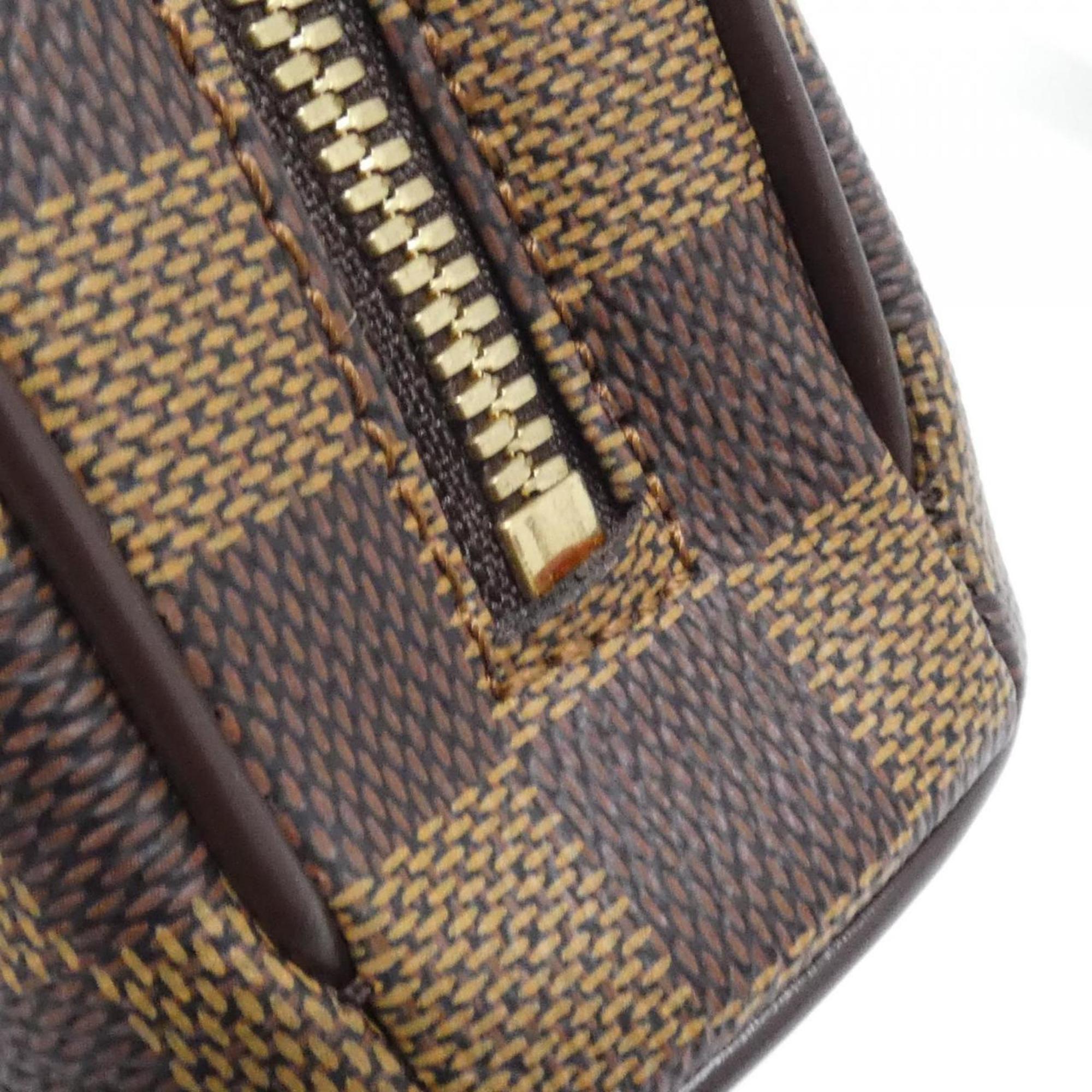 Louis Vuitton Damier Ebene Coated Canvas Handbag