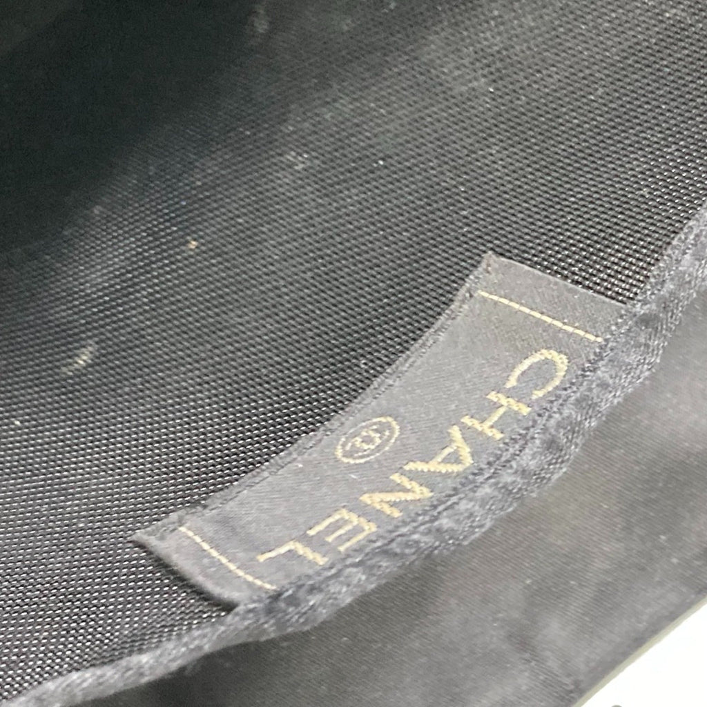 Chanel Black Cloth Handbag