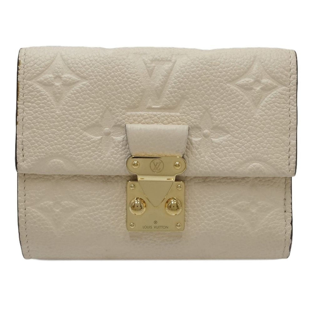 Louis Vuitton Monogram Empreinte Leather Wallet (Tri-Fold)