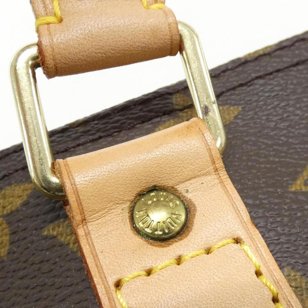 Louis Vuitton Monogram Brown Coated Canvas Boston Bag
