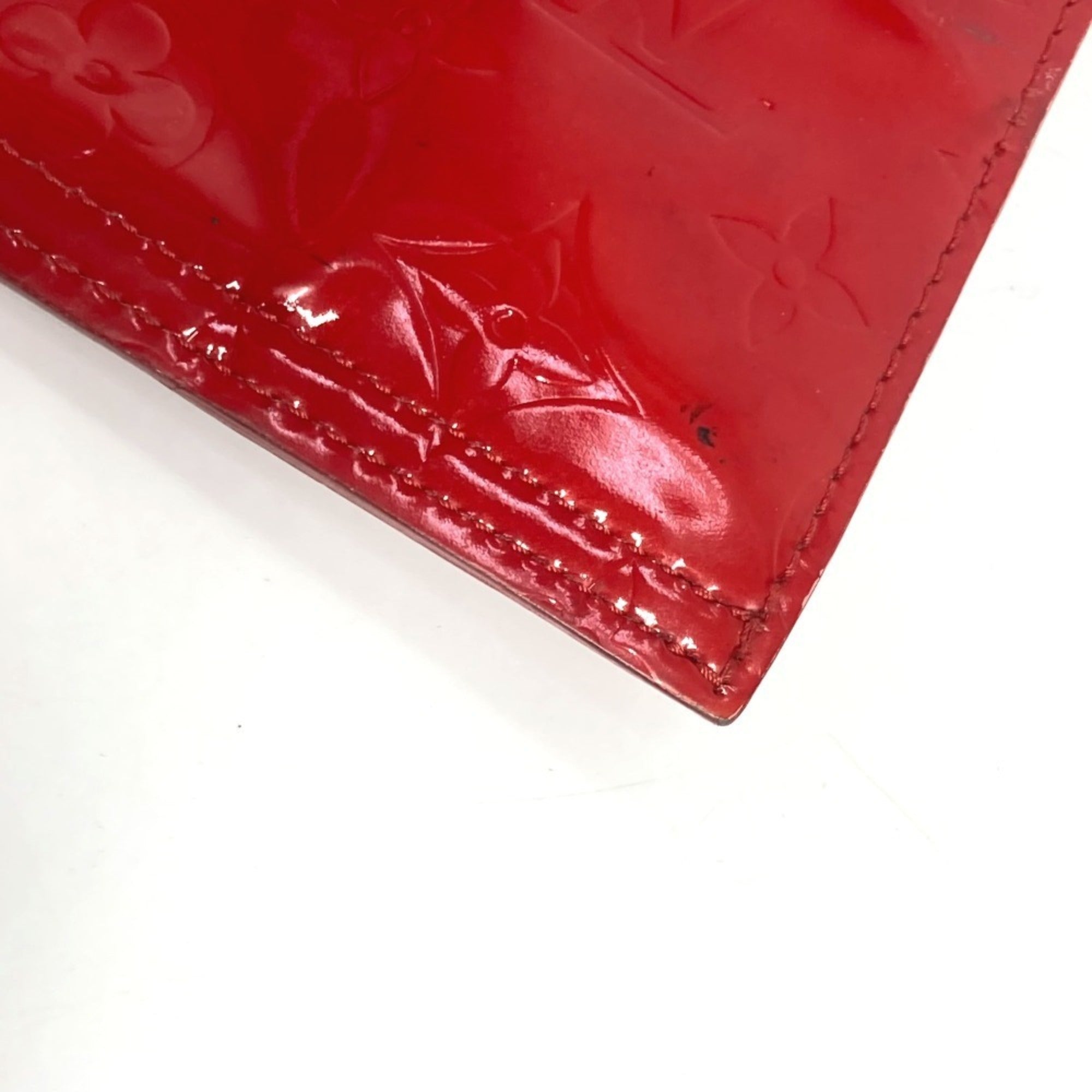 Louis Vuitton Monogram Vernis Red Color Monogram Vernis Handbag