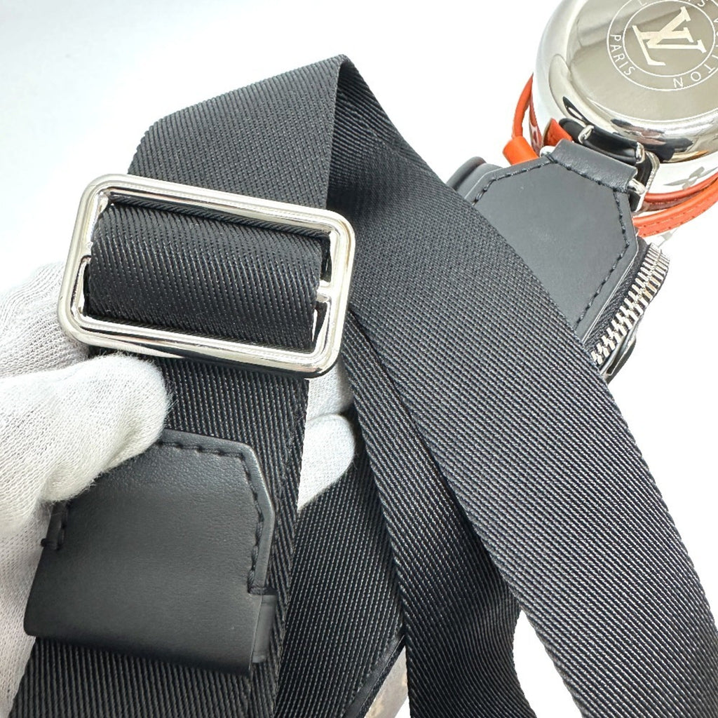 Louis Vuitton Brown Leather Shoulder Bag