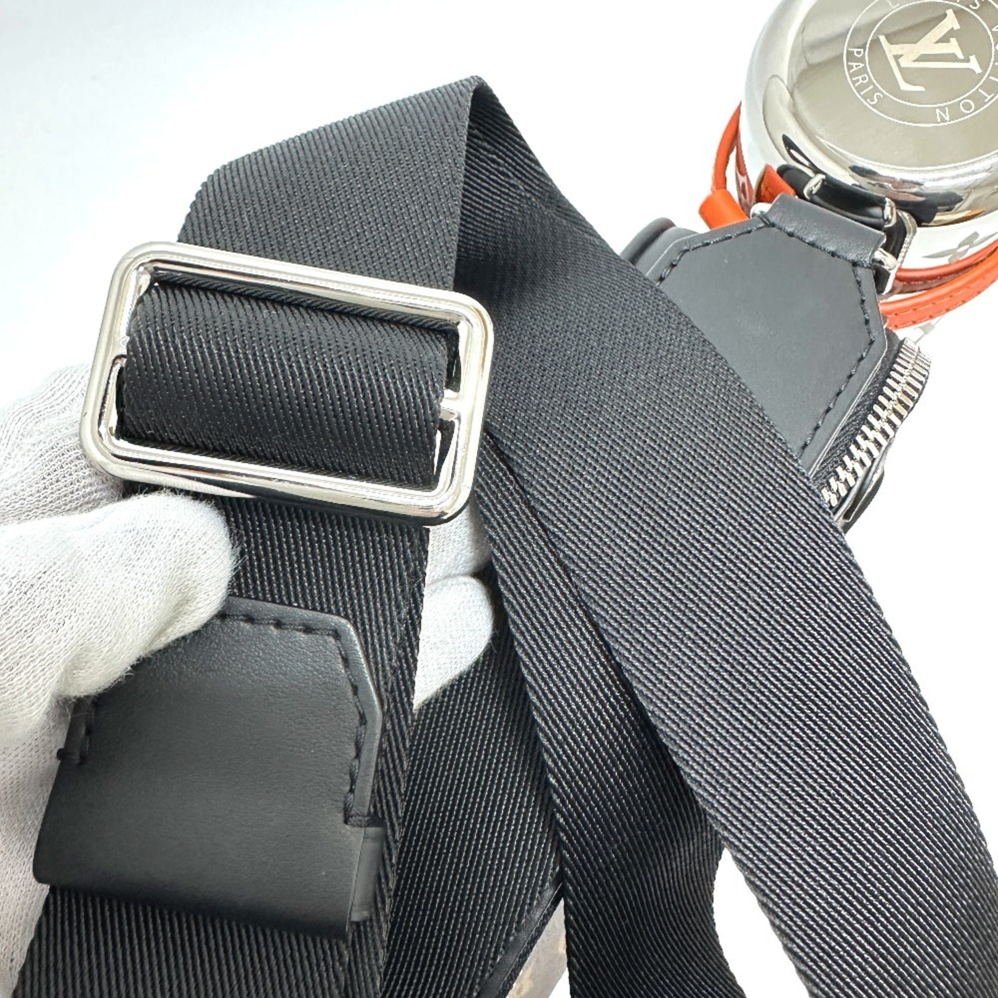 Louis Vuitton Brown Leather Shoulder Bag