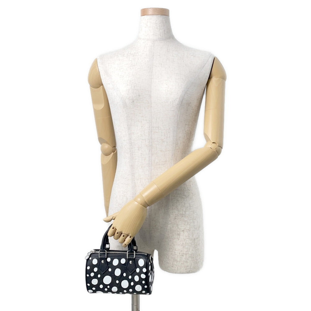 Louis Vuitton Dot Infinity (Yayoi Kusama) Black Noir White Monogram Empreinte Handbag