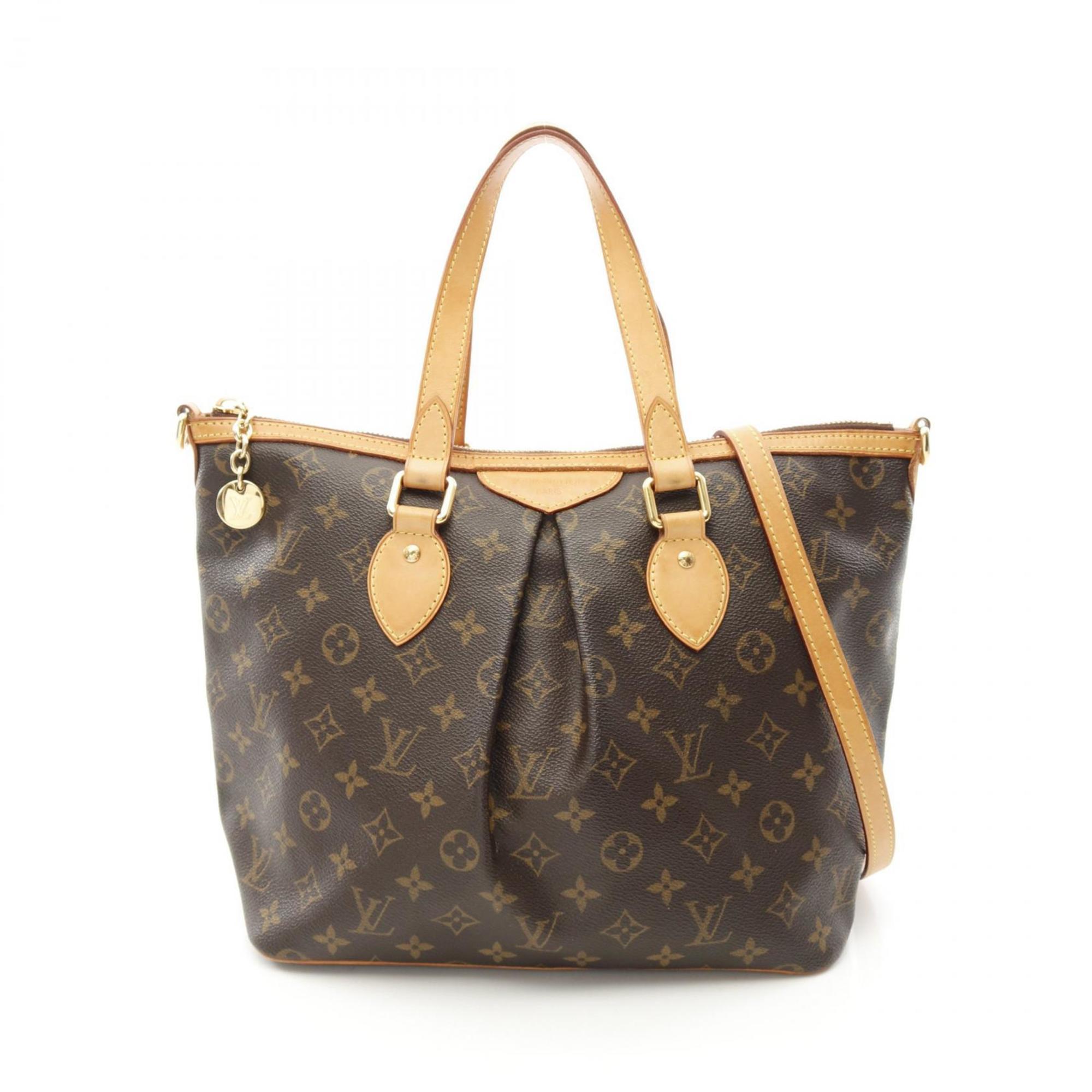 Louis Vuitton Brown Monogram Coated Canvas Handbag