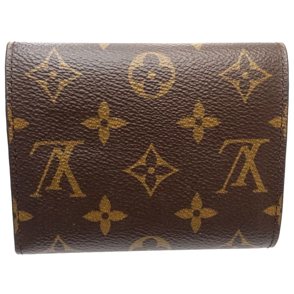 Louis Vuitton Brown Canvas Wallet (Tri-Fold)
