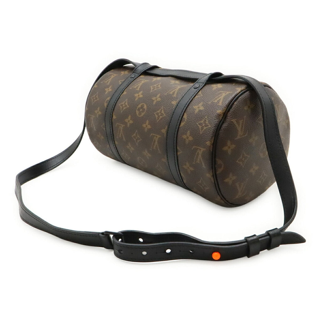 Louis Vuitton Black Brown Monogram Orange Monogram Shoulder Bag