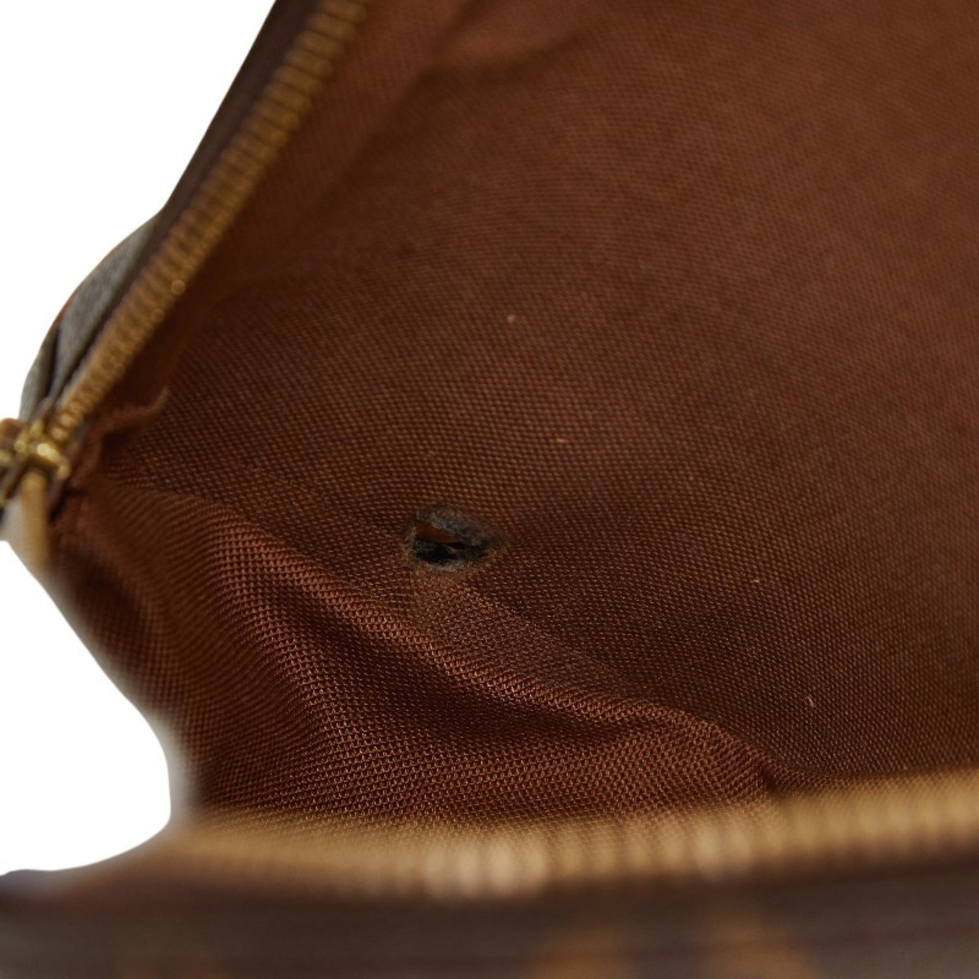 Louis Vuitton Brown Pvc Leather Sling Bag