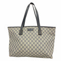 Gucci Navy Pvc Tote Bag (Pre-Owned)