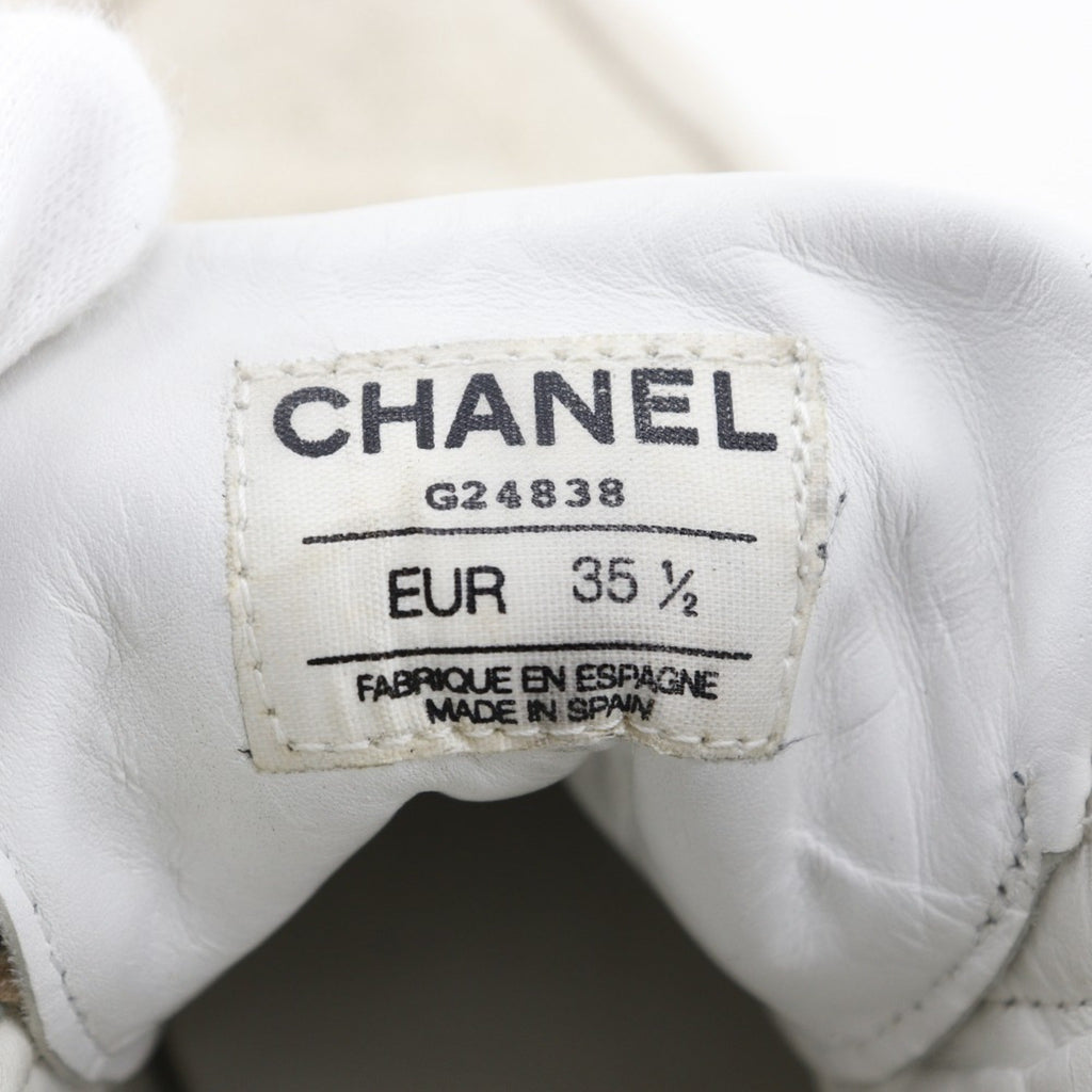 Chanel Beige Sneakers