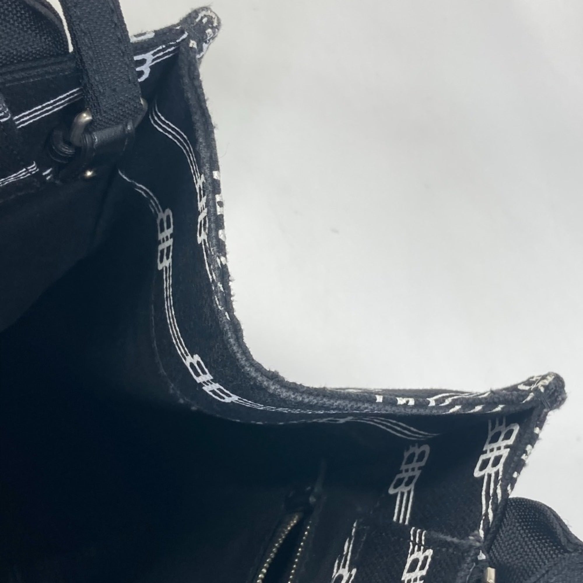 Balenciaga Black Cloth Hand