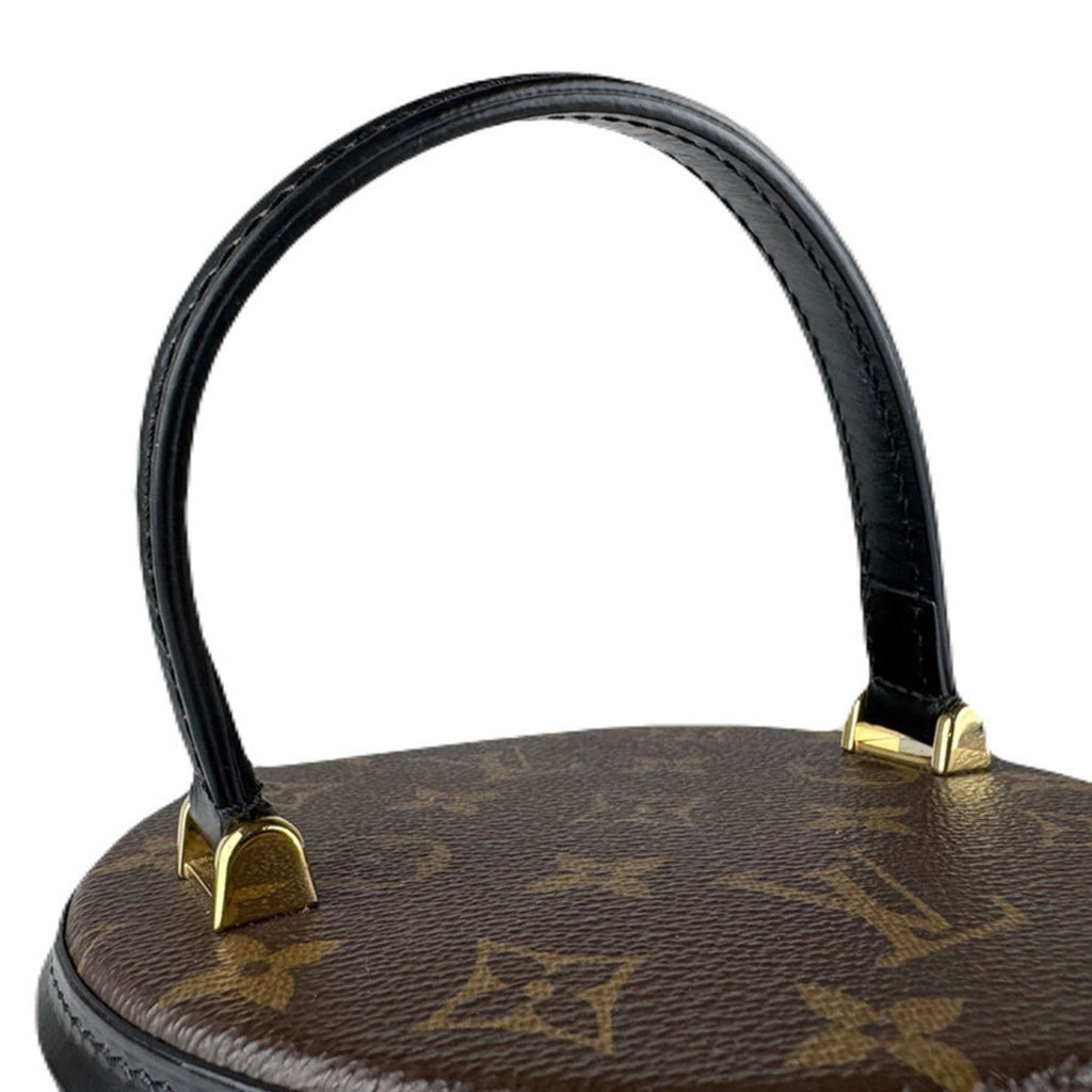 Louis Vuitton Black Brown Monogram Reverse Monogram Reverse Handbag Shoulder Bag