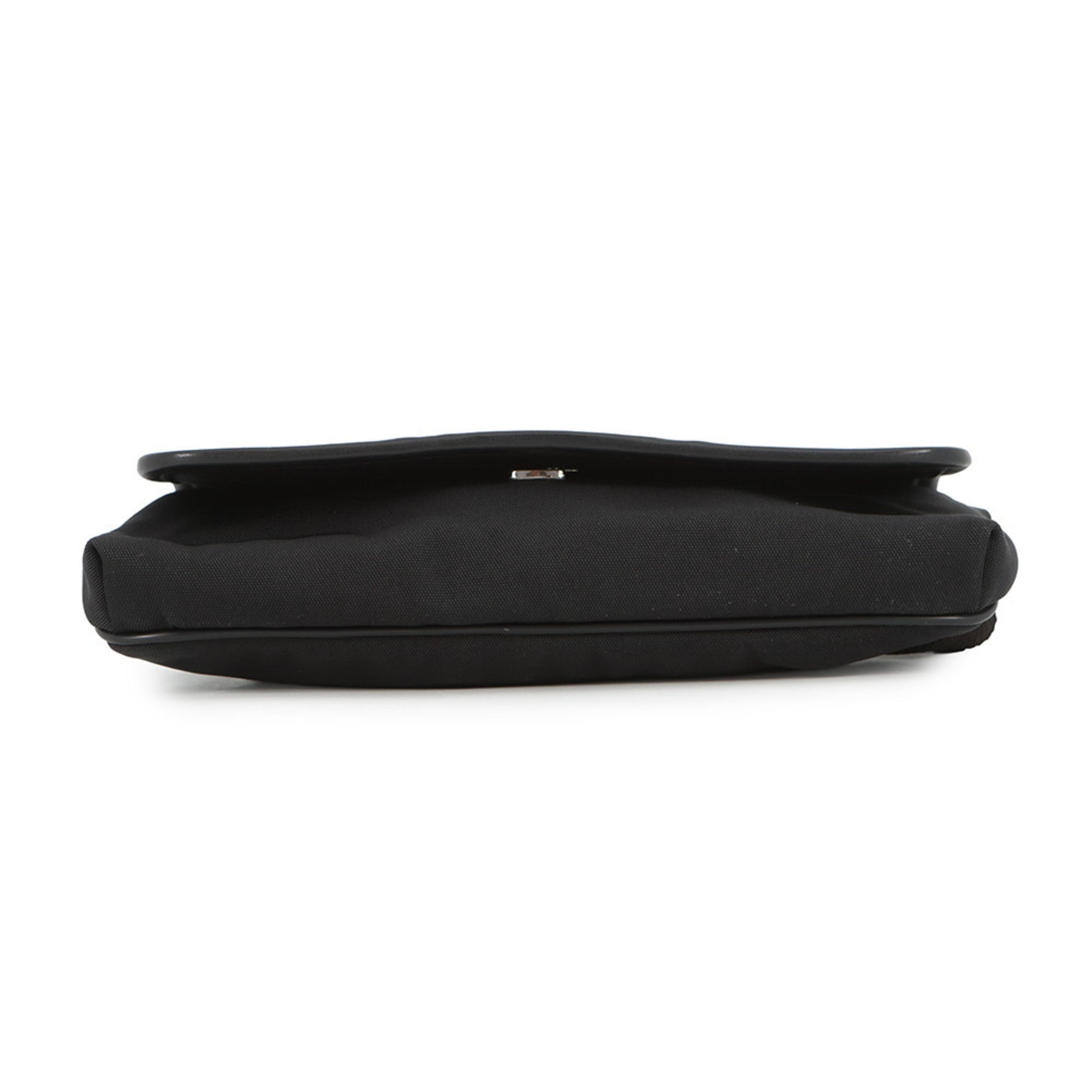 Gucci Black Canvas Pouch Sling Bag (Pre-Owned)